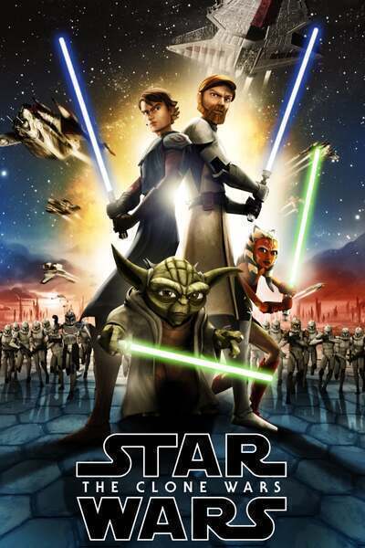 Star Wars: The Clone Wars (2008) poster - Allmovieland.com