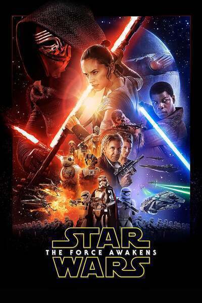 Star Wars: The Force Awakens (2015) poster - Allmovieland.com