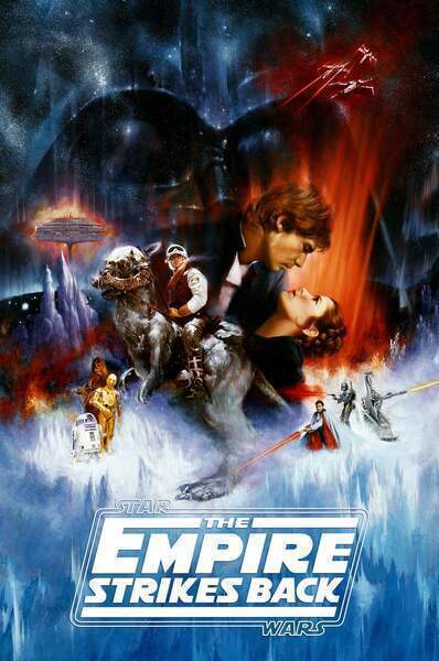 The Empire Strikes Back (1980) poster - Allmovieland.com