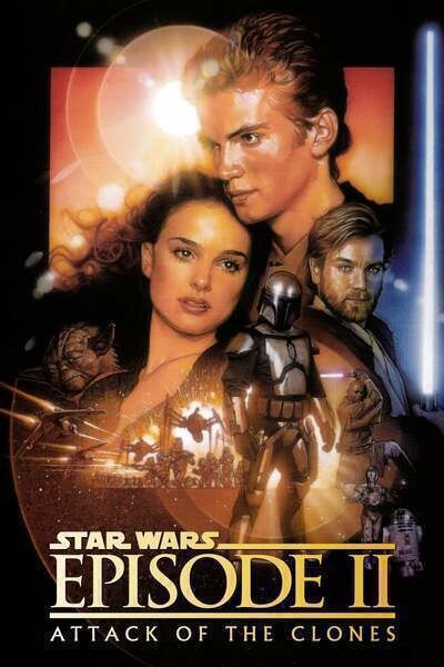 Star Wars: Episode II - Attack of the Clones (2002) poster - Allmovieland.com