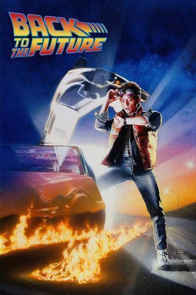 Back to the Future (1985) poster - Allmovieland.com