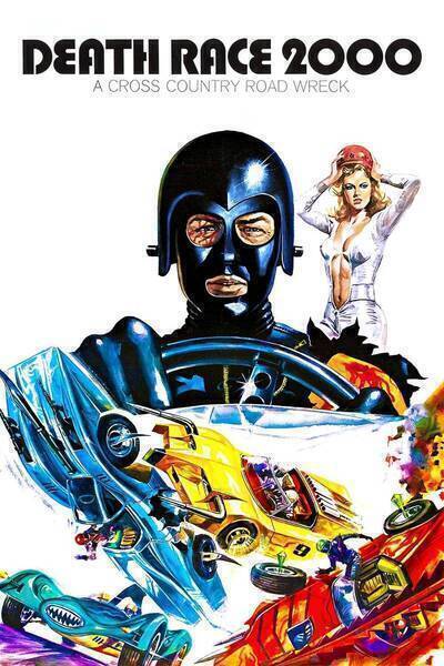 Death Race 2000 (1975) poster - Allmovieland.com