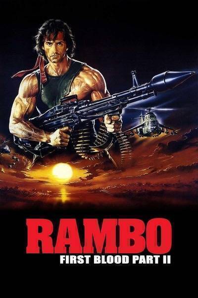 Rambo: First Blood Part II (1985) poster - Allmovieland.com