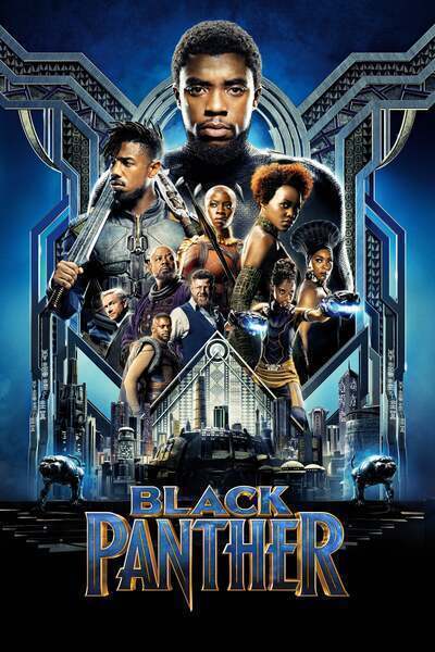 Black Panther (2018) poster - Allmovieland.com