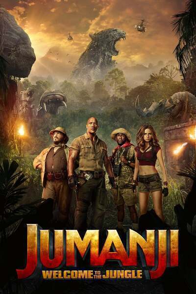 Jumanji: Welcome to the Jungle (2017) poster - Allmovieland.com