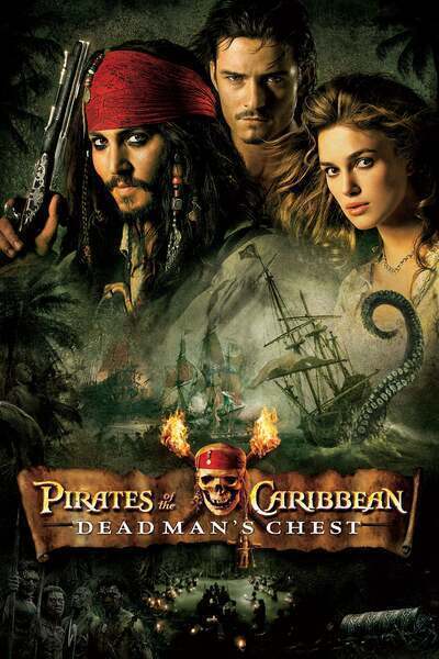 Pirates of the Caribbean: Dead Man's Chest (2006) poster - Allmovieland.com