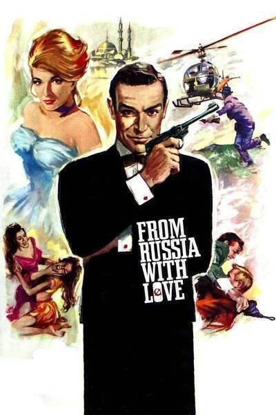 From Russia with Love (1963) poster - Allmovieland.com