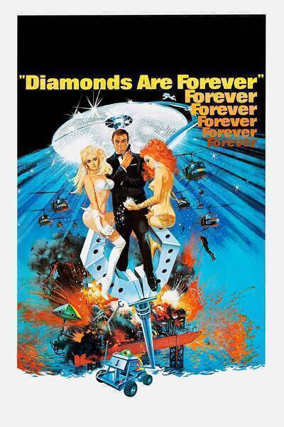 Diamonds Are Forever (1971) poster - Allmovieland.com