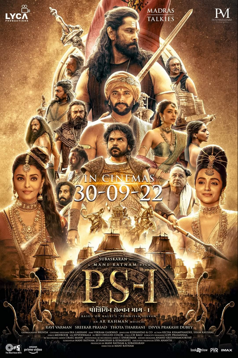 Ponniyin Selvan: Part One (2022) poster - Allmovieland.com