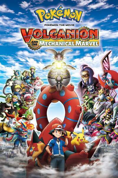 Pokémon the Movie: Volcanion and the Mechanical Marvel (2016) poster - Allmovieland.com