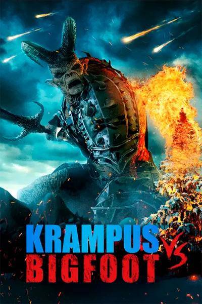 Bigfoot vs Krampus (2021) poster - Allmovieland.com