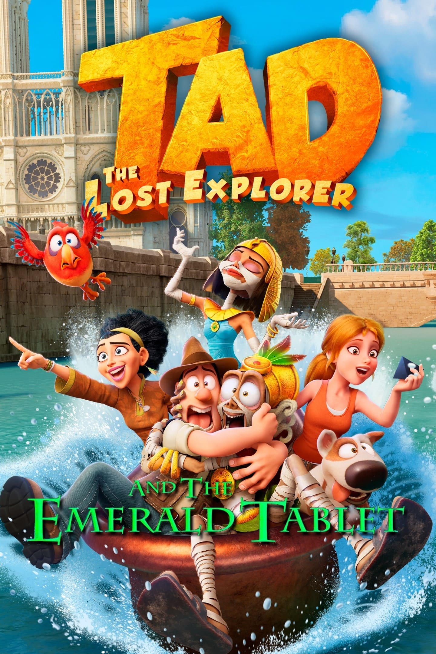 Tad, the Lost Explorer and the Emerald Tablet (2022) poster - Allmovieland.com