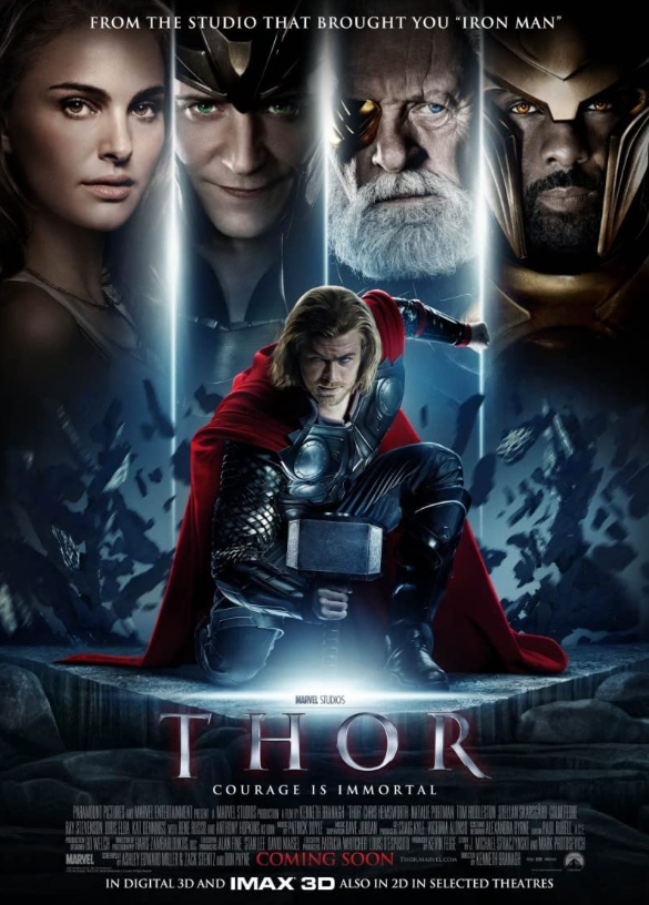 Thor (2011) poster - Allmovieland.com