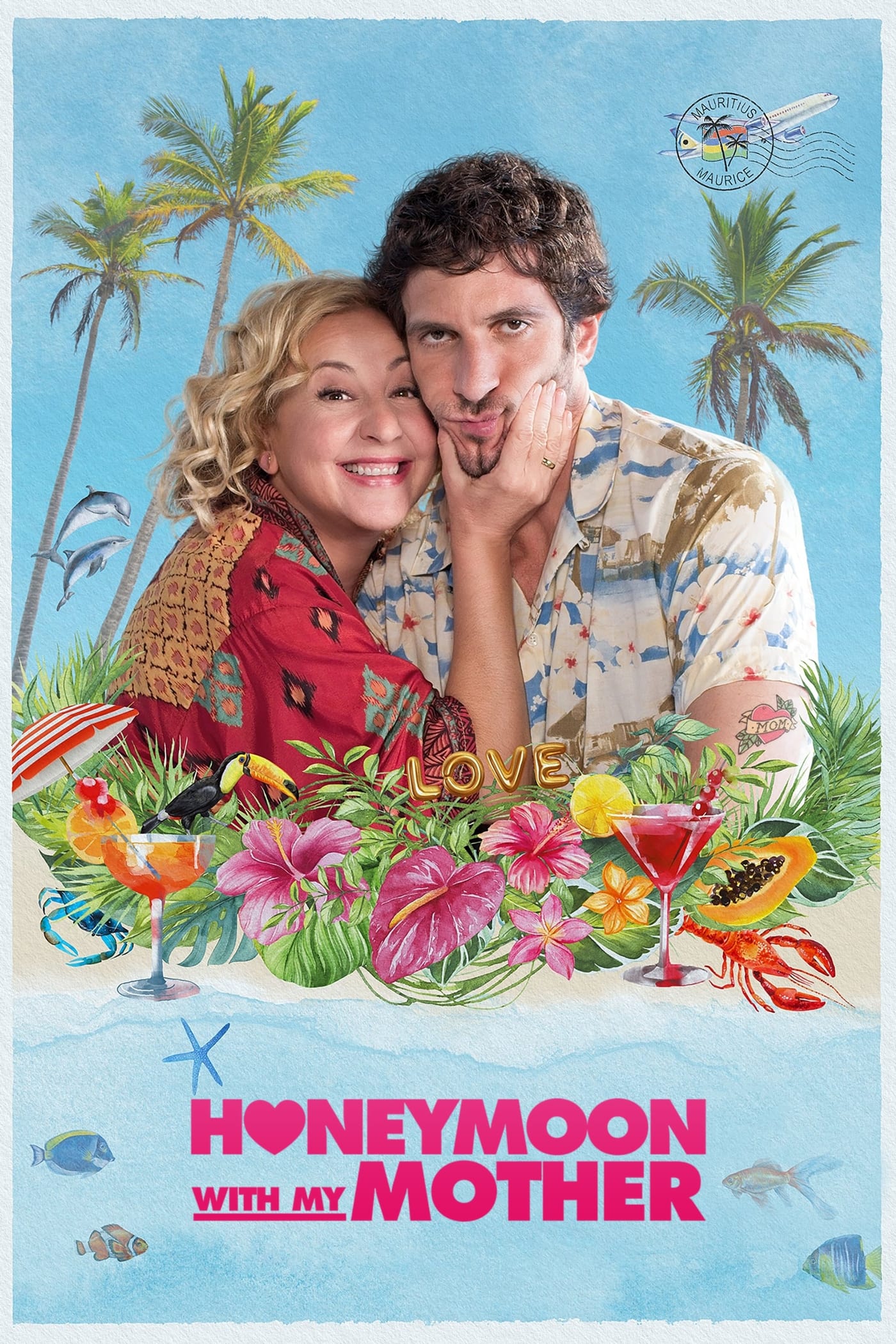 Honeymoon with My Mother (2022) poster - Allmovieland.com