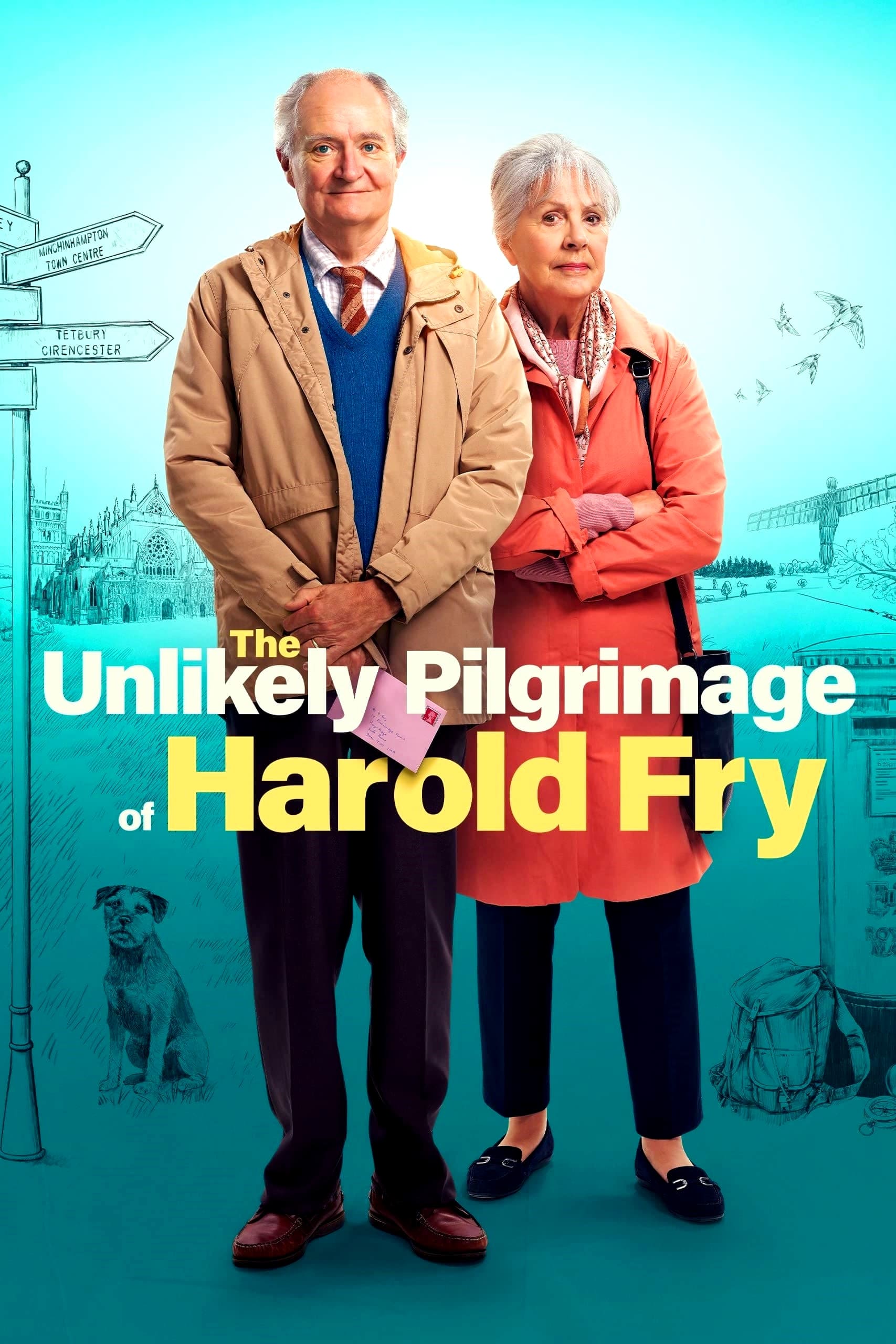 The Unlikely Pilgrimage of Harold Fry (2023) poster - Allmovieland.com