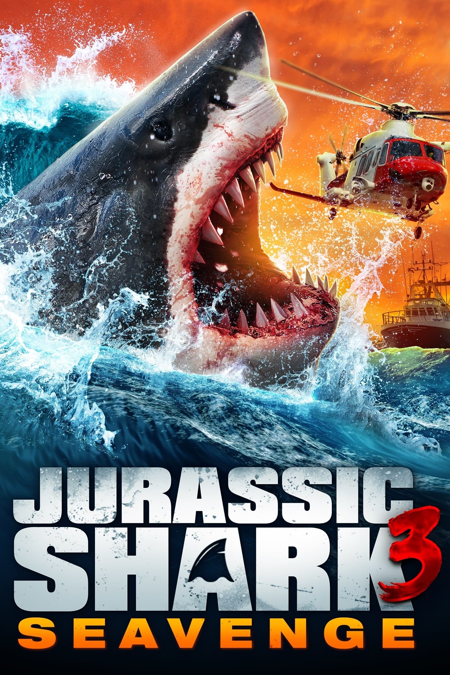 Jurassic Shark 3: Seavenge (2023) poster - Allmovieland.com