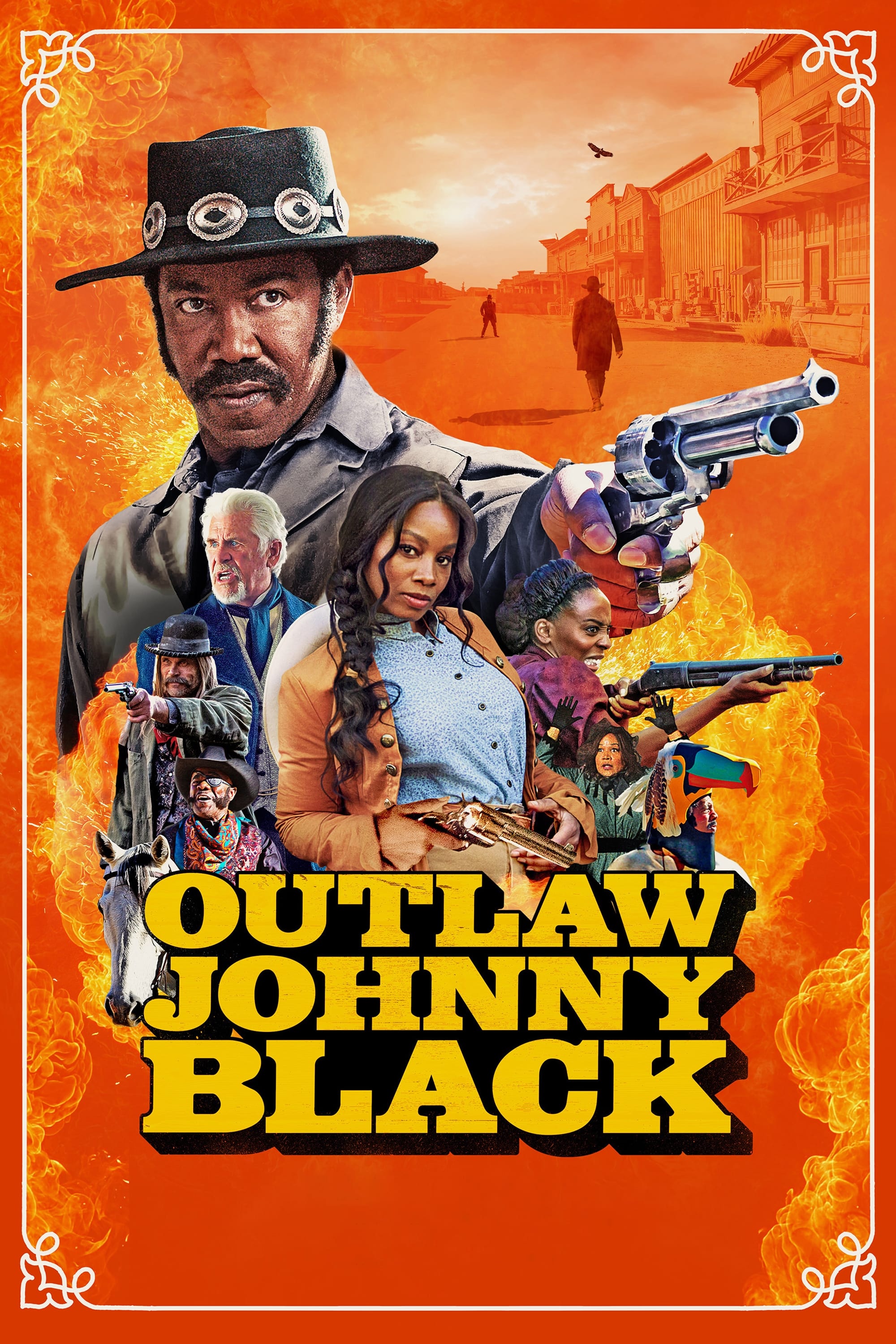 Outlaw Johnny Black (2023) poster - Allmovieland.com