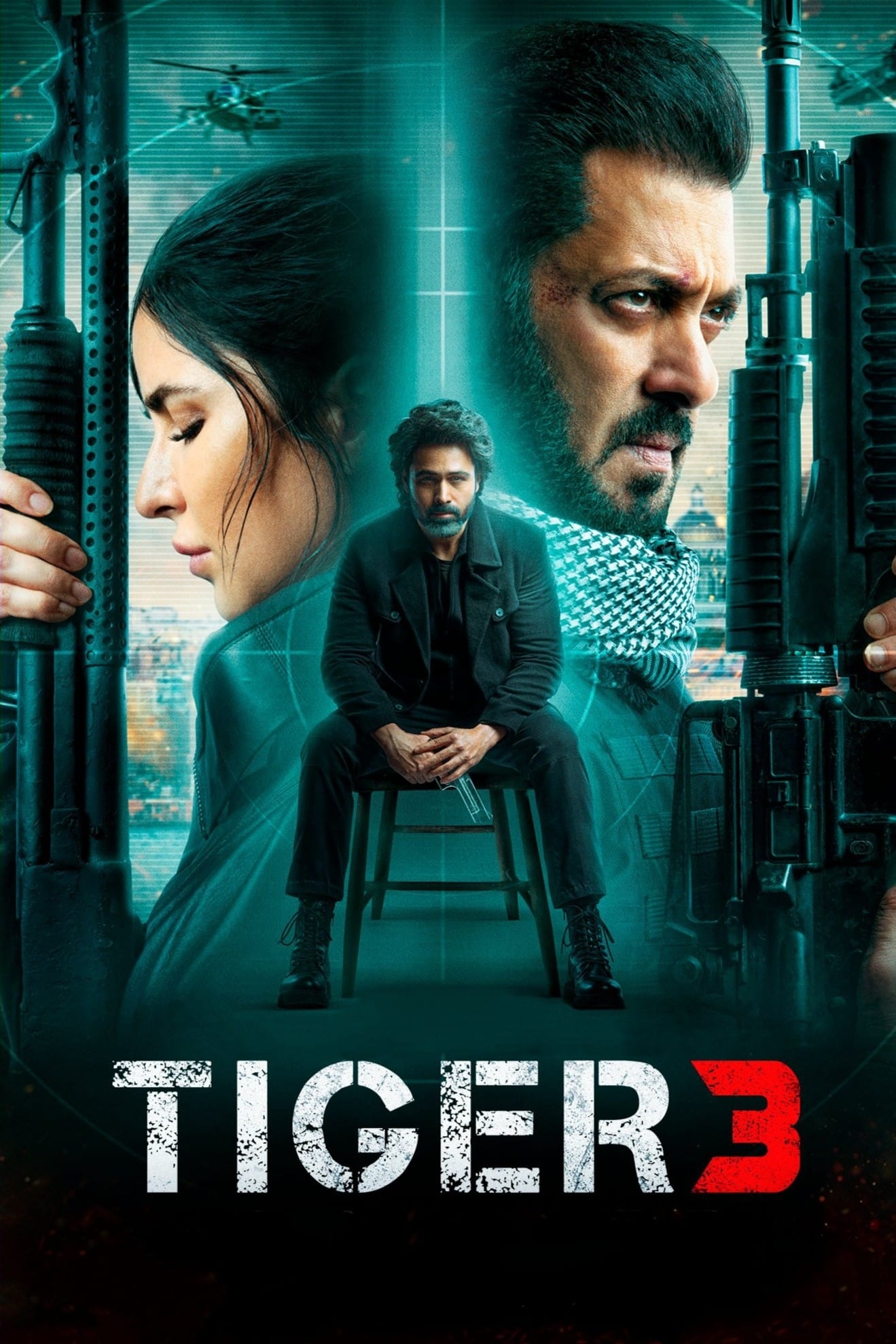 Tiger 3 (2023) poster - Allmovieland.com