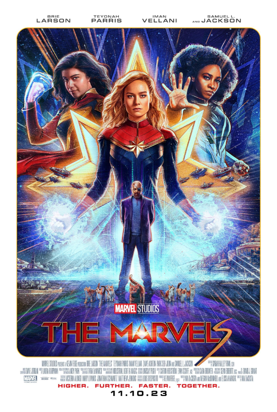 The Marvels (2023) poster - Allmovieland.com