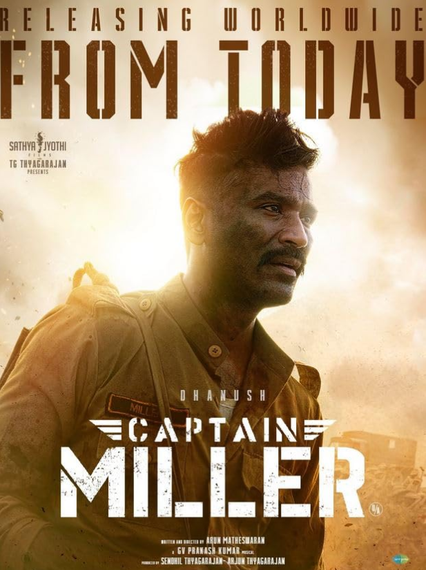 Captain Miller (2024) poster - Allmovieland.com