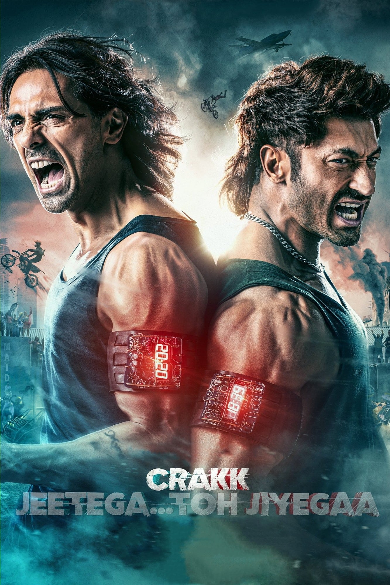 Crakk: Jeetega... Toh Jiyegaa (2024) poster - Allmovieland.com