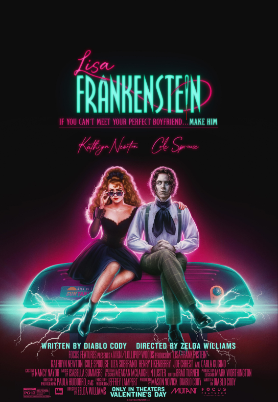 Lisa Frankenstein (2024) poster - Allmovieland.com