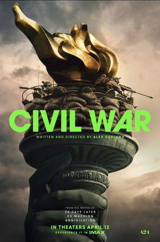 Civil War (2024) poster - Allmovieland.com