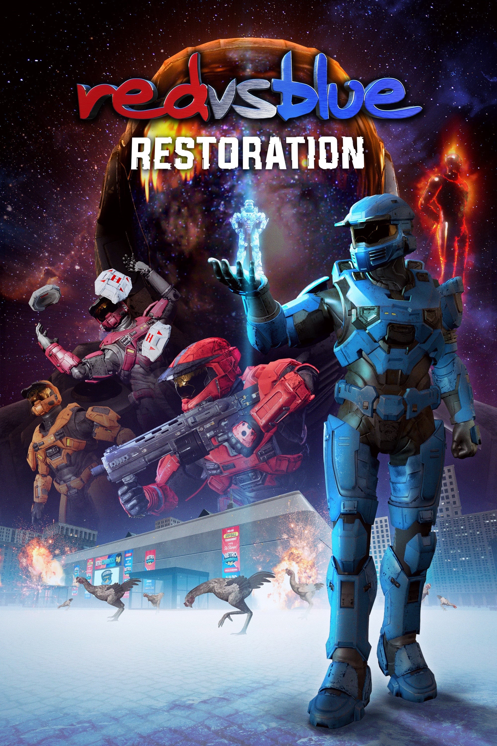 Red vs. Blue: Restoration (2024) poster - Allmovieland.com