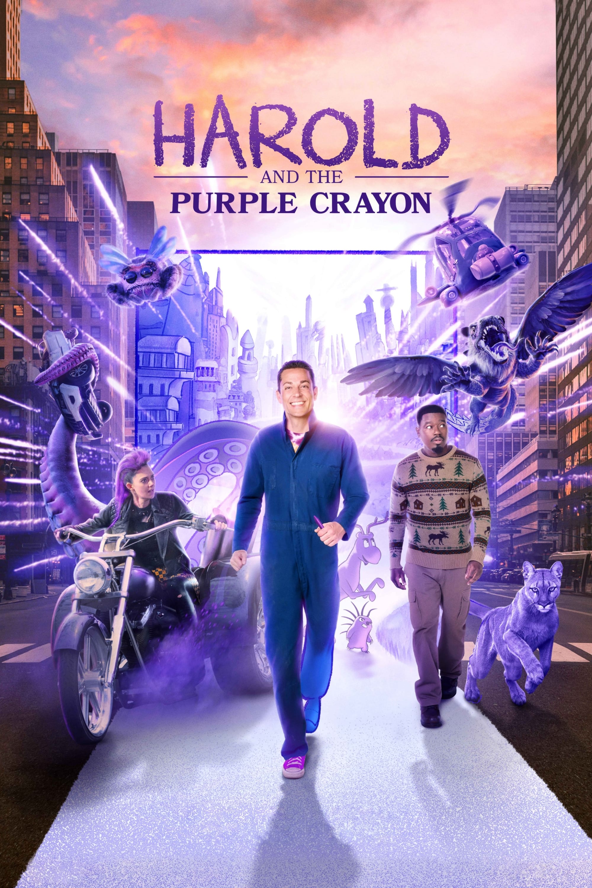 Harold and the Purple Crayon (2024) poster - Allmovieland.com