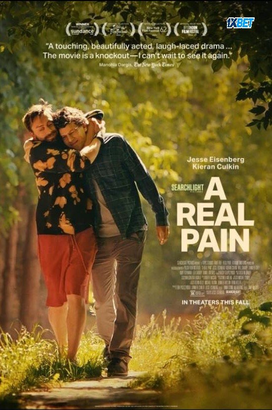 A Real Pain (2024) poster - Allmovieland.com