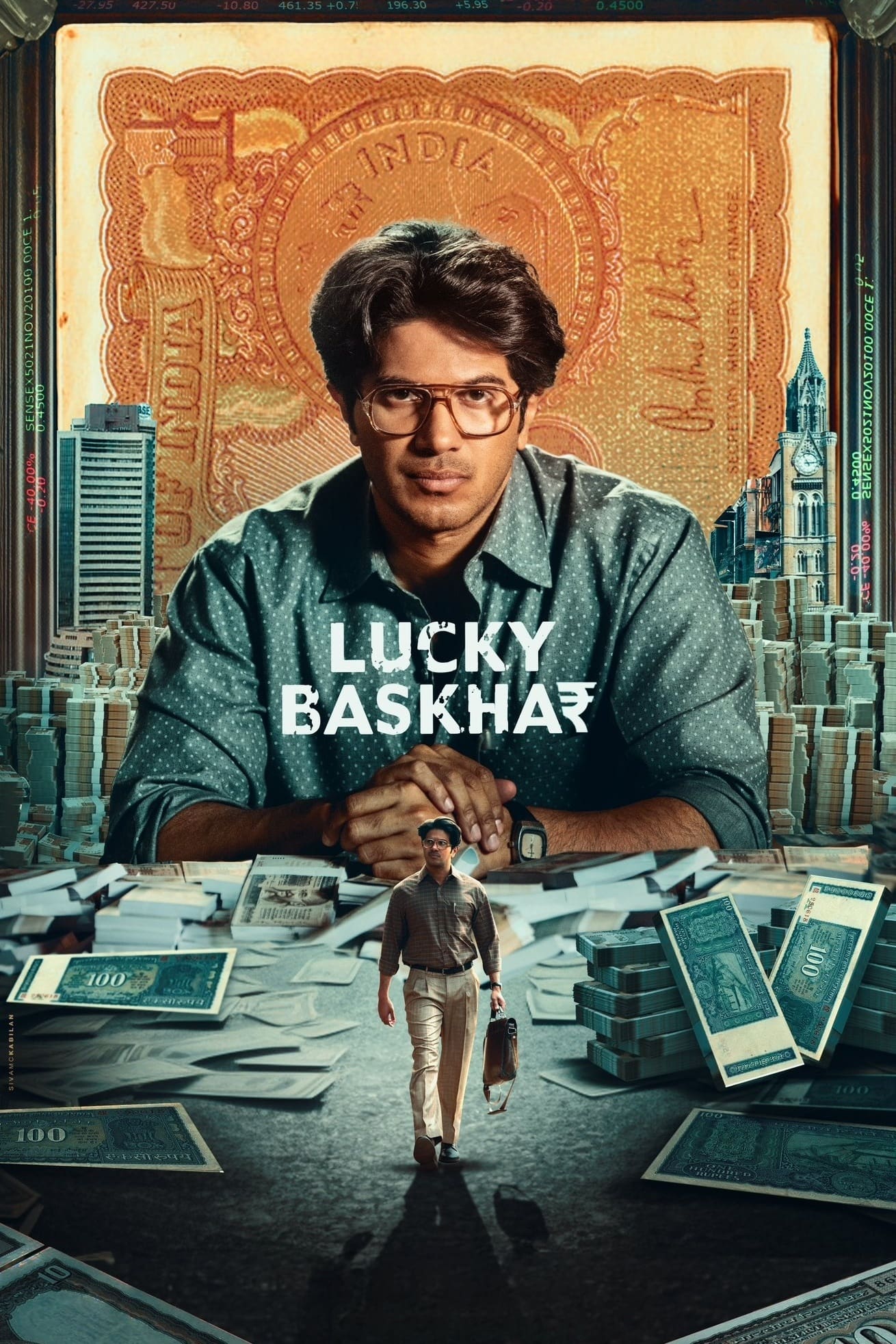 Lucky Baskhar (2024) poster - Allmovieland.com